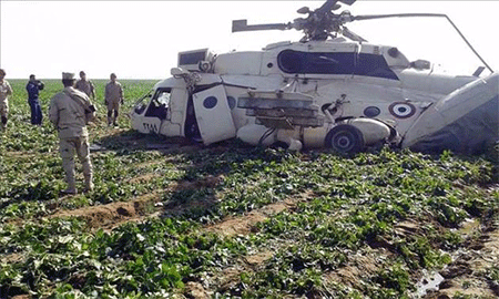 Un helicóptero del Ejército egipcio se estrella al sur de El Cairo Un helicóptero del Ejército egipcio se estrella al sur de El Cairo